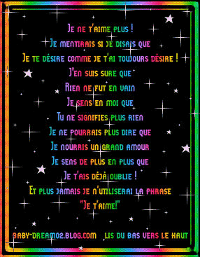 je t'aime